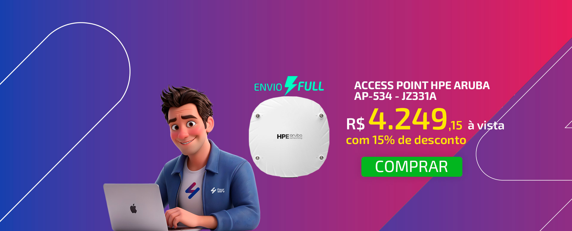 Access Point HPE Aruba AP-534