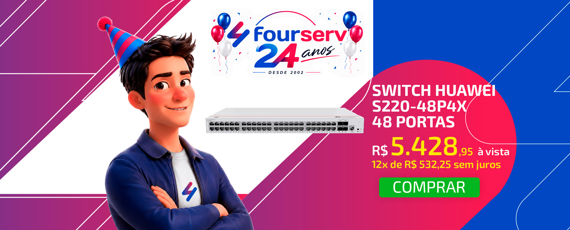 Switch Huawei eKit S220-48P4X