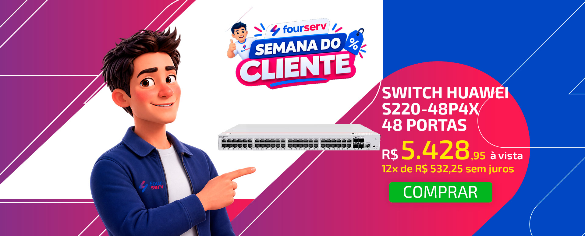 Switch Huawei eKit S220-48P4X