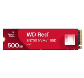 SSD - WD RED SN700 - M.2 2280 - NVMe - Leitura: 3400MB/s - Gravação: 2600MB/s - Ideal para NAS - MPN: WDS500G1R0C