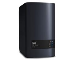 Servidor NAS WD My Cloud Expert EX2 Ultra 8TB - CPU Dual-Core 1.3 Ghz - 1GB RAM - Gigabit - Inclui 2 HDs NAS de 4TB