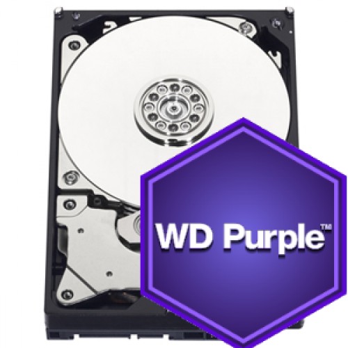HD Interno WD Purple 6TB - Vigilância - 24x7 - WD64PURZ