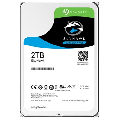 HD Interno Seagate Skyhawk 2TB - Vigilância - SATA 3.5 - MPN