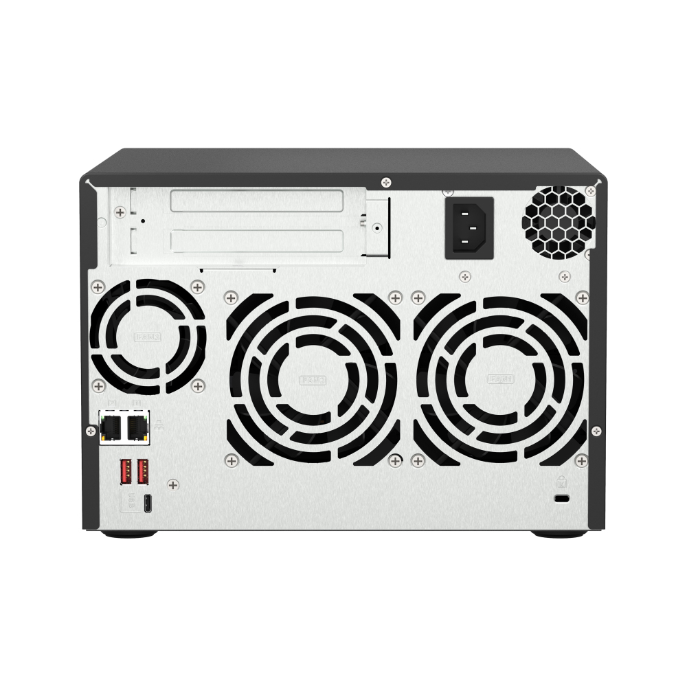 Servidor NAS Qnap TS-673A - Quad-Core 2.2 Ghz - 6 Baias - 8GB RAM - 2x