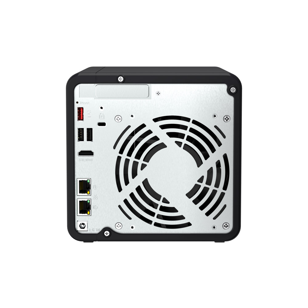 Servidor NAS Qnap TS-464-8G - 4 Baias - Quad-Core 2,9 GHz - 8GB RAM - 2x 2.5 Gigabit - Sem Discos
