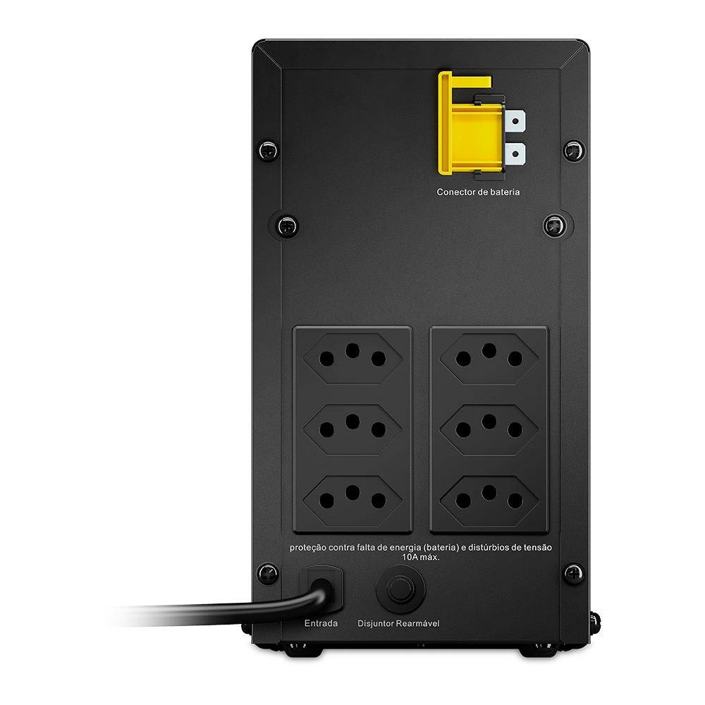 Nobreak APC Back-UPS - 1200VA - BVX1200BI-BR - 6x Tomadas de Saída - Bivolt