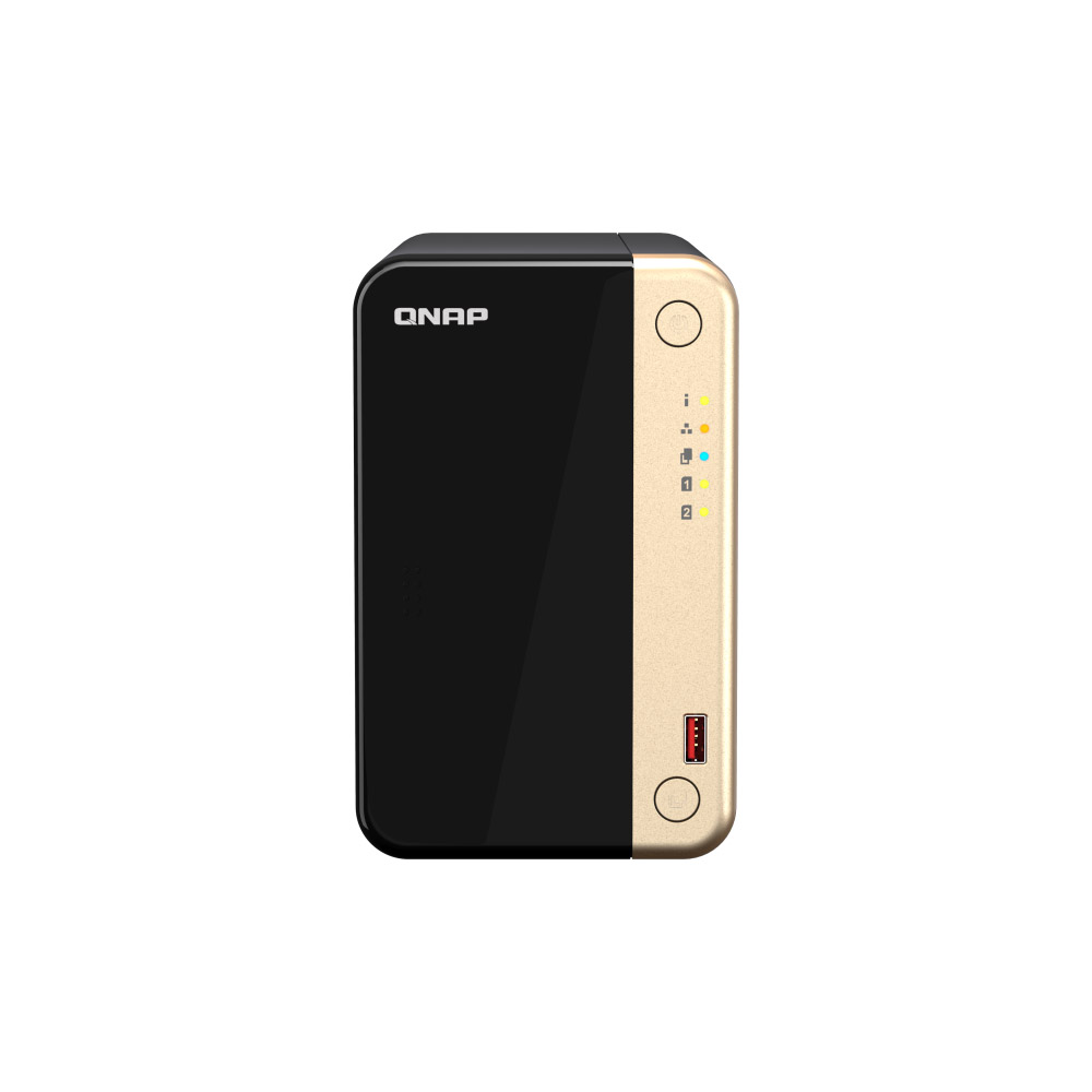 Servidor NAS Qnap TS-264-8G - 20TB - CPU Quad-Core 2,9 GHz - 8GB RAM -