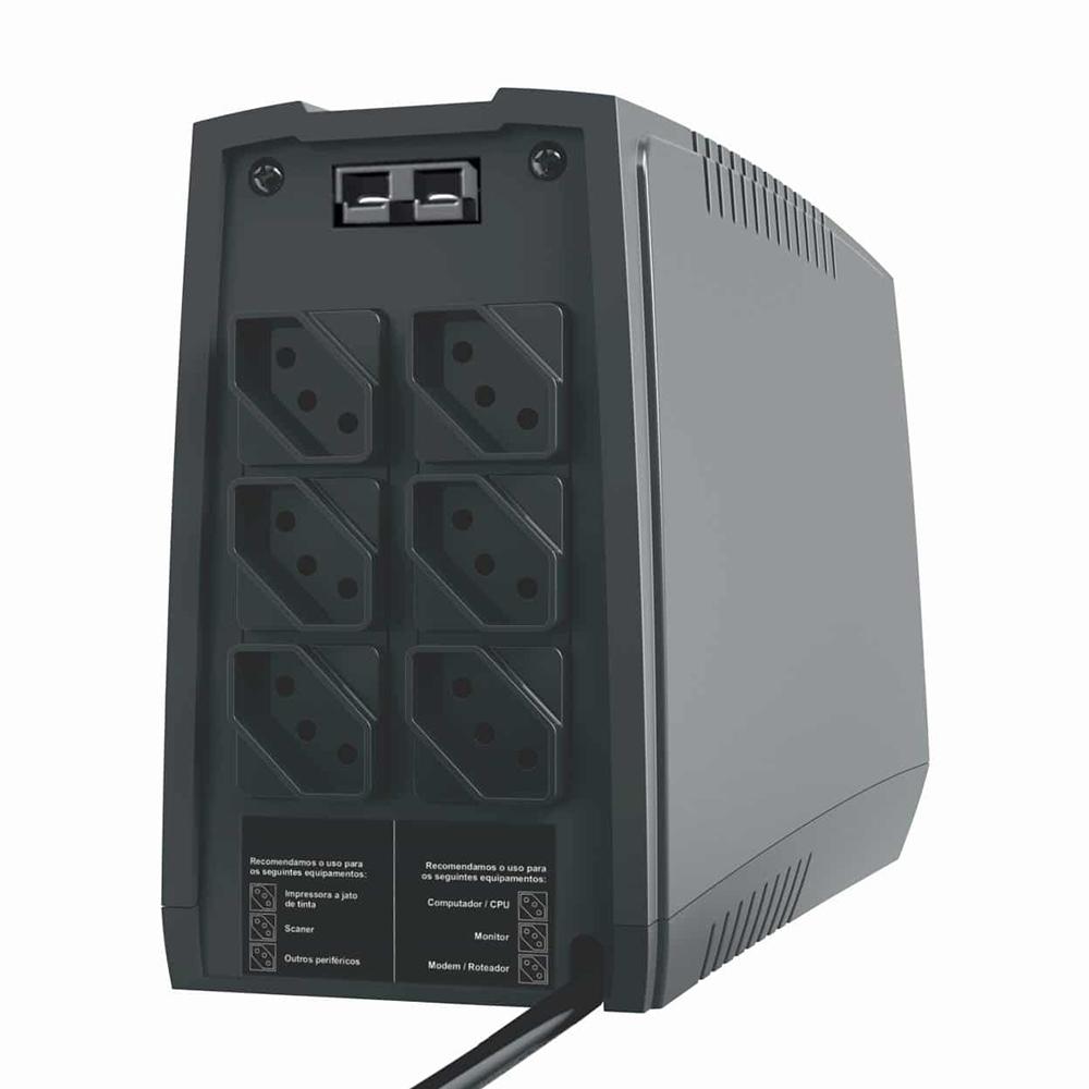 Nobreak TS Shara UPS Compact XPro - 1000VA - Entrada e Saída Bivolt - MPN: 4528