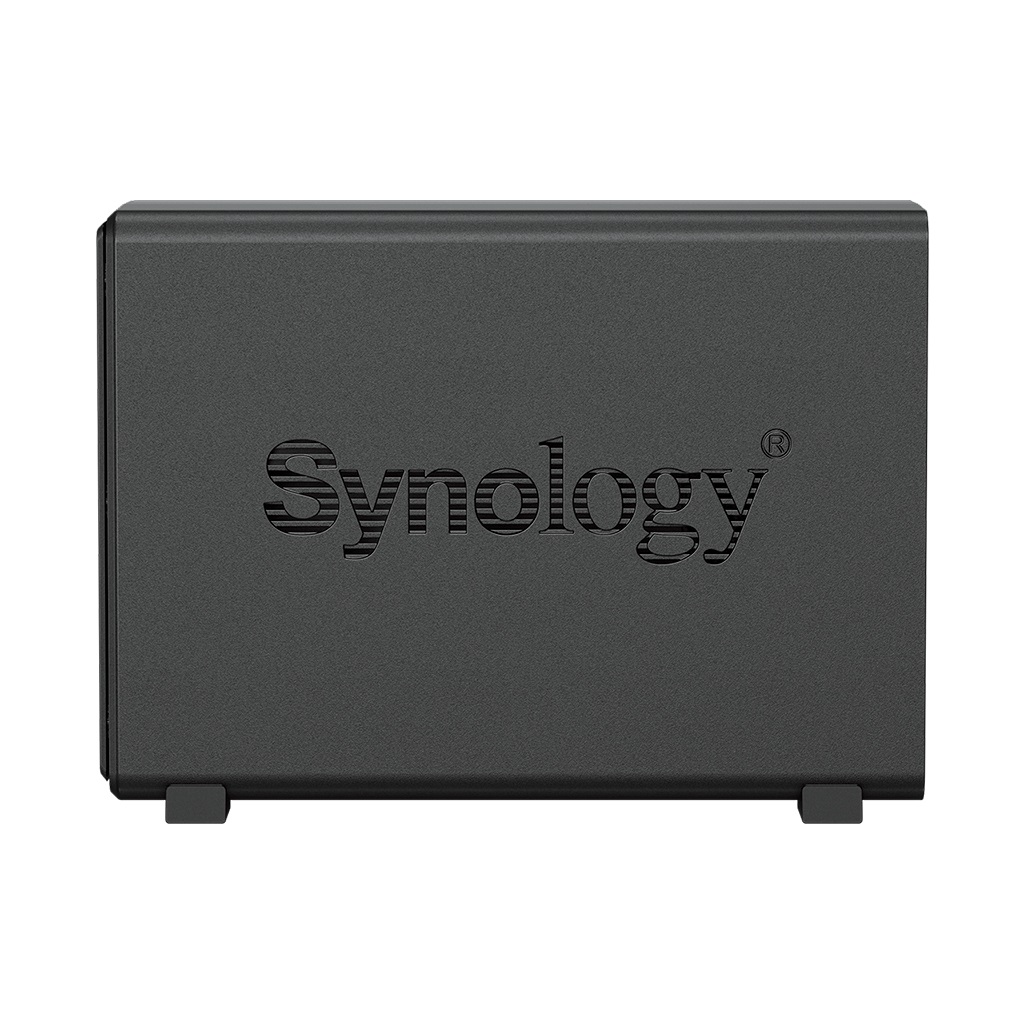Servidor NAS Synology DS124 - 6TB - Quad-Core 1.7 Ghz - 1GB RAM - 1x 1Gbe - Inclui 1 HD NAS de 6TB